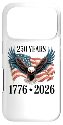 250 Anniversary USA 2026 Patriotic Eagle 250th 4th of July �X�}�z�P�[�X iPhone 17 Pro �p