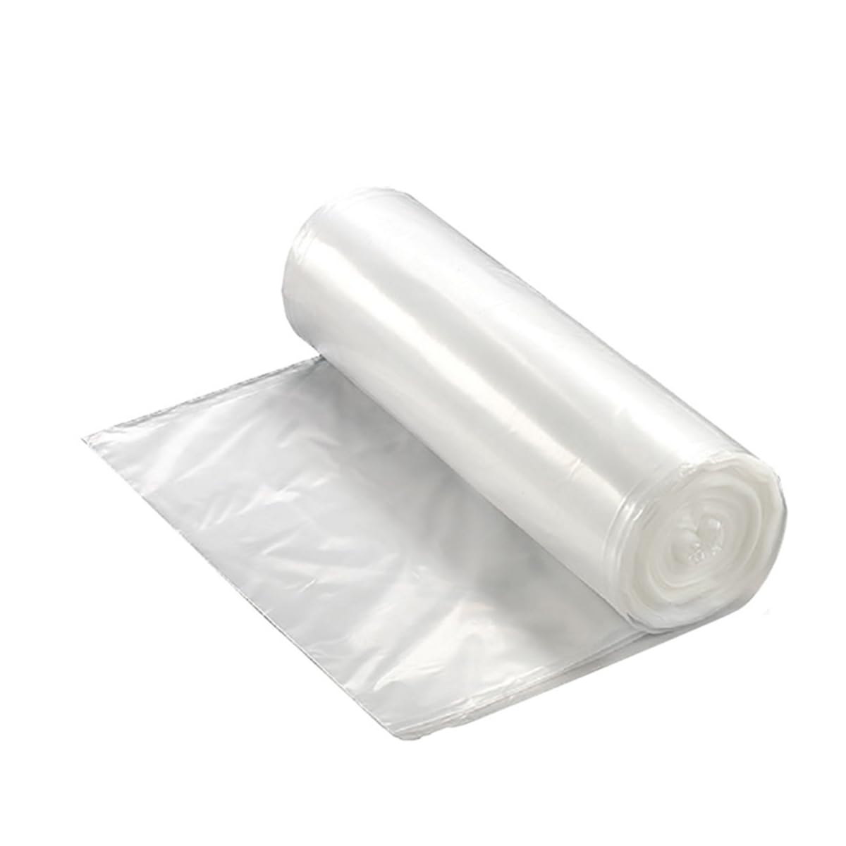60 Gallon Can Liner by Kleenline – 60 Gallon, High Density Polyethylene, Clear, Pack of 8, Model 704908
