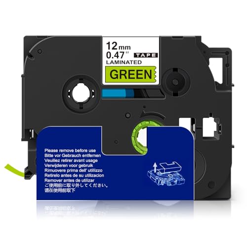 Sluxjet ݊ s[^b` e[v 12mm Βn TZe-731 Tz-731 ev uU[H s[^b`L[u P-touch ėp e[vJ[gbW 8m P^b` @Ή PT-P710BT PT-2500PC 1