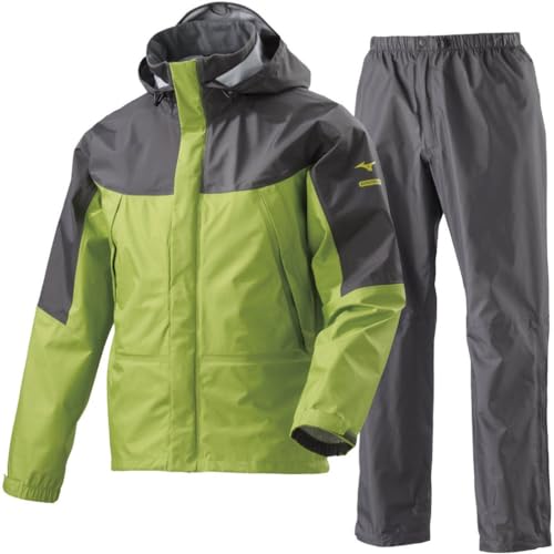 美品 MIZUNO レインウェア|上下セット ブラック Lサイズ 楽天市場】レインウェア 上下 ミズノの通販