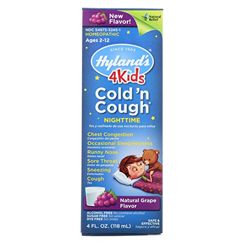 Cold Medicine for Kids Ages 2+ by Hylands, Cold and Cough 4 Kids