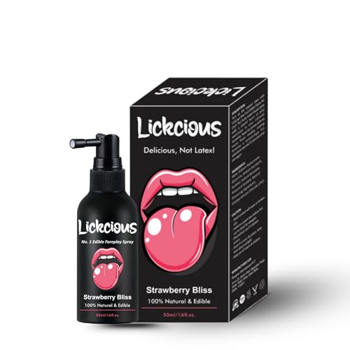 Image of Strawberry Bliss Oral Spray for Couples | Edible Water-Based Flavoured Spray | 100% Vegan, Dermatologically & Clinically Tested | Made in India | 50 ml