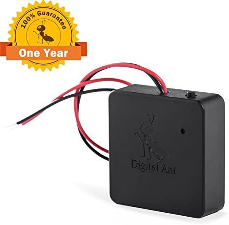 Digital Ant ® Smart Garage Opener Bluetooth Remote Garage Opener Compatible with iOS or Android Smart Phones, 16-Bit AES Security Encryption, Easy to Use and Secure. (Bluetooth Black)