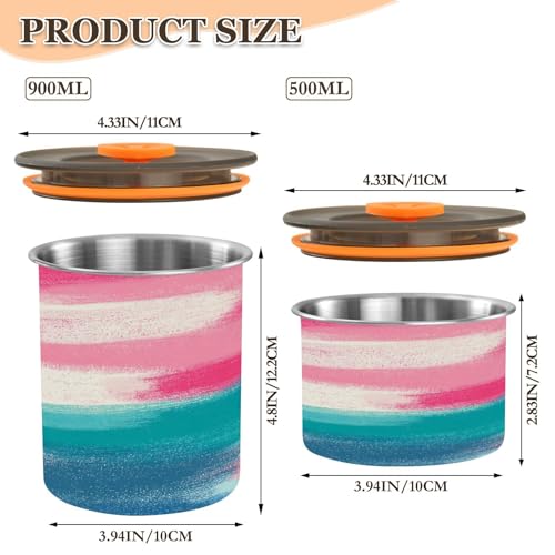 Envase Hermético para Café de Acero Inoxidable 17 oz miniatura 2