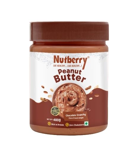 See full amazon price history chart for NUTBERRY Peanut butter Chocolate Crunchy 400gm, Tasty & Healthy Nut Butter Spread Creamy, Zero Cholesterol and Roasted Peanuts, Trans Fat Free (Chocolate Crunchy) NUTBERRY Peanut butter Chocolate Crunchy 400gm, Tasty & Healthy Nut Butter Spread Creamy, Zero Cholesterol and Roasted Peanuts, Trans Fat Free (Chocolate Crunchy) (B0CTKL1BM6) Amazon Price History, Amazon Price Tracker