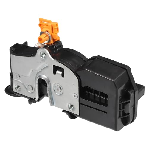 Image of X AUTOHAUX Replacement Rear Left Passenger Side Power Door Lock Actuator Motor for Pontiac G5 2007-2010 for Chevrolet Cobalt 2005-2010 Door Latch Actuator Assembly Replace Black