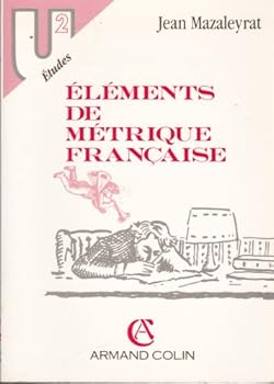 Paperback Eléments de Métrique Française Etudes U2 Book