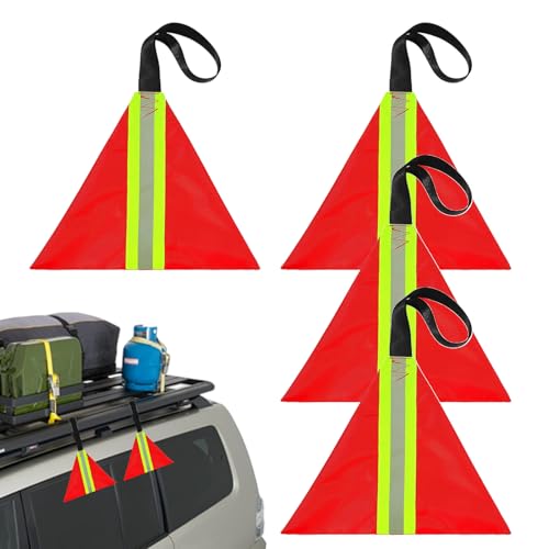 Drapeau de securite kayak pour signaler un chargement long qui depasse du vehicule