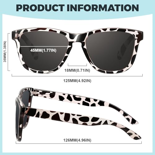 Image of Kids Polarized Sunglasses for Girls Boys UV400 Protection Classic Fashion sun Glasses Lightweight Material Age 3-10