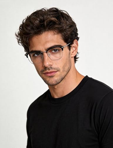 Image of ZanyLen Blue Light Blocking Glasses Men Computer Gaming Glasses For Mens