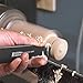 ViewReal Woodturning Parting Tool,Durable Wood Lathe Tools 65Mn Steel Blade, Aluminum Alloy Handle, Precision Wood Lathe Chisel for Carving and Cutting – Ideal for Craftsmen and Hobbyists