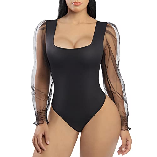 Square Neck Bodysuit