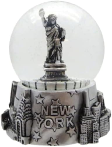 New York Schneekugel 26 New York City Schneekugel mit Freiheitsstatue von PCF, 65 mm