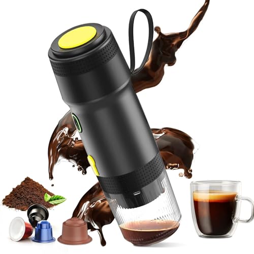 Cafetera portátil automática de espresso 1 taza