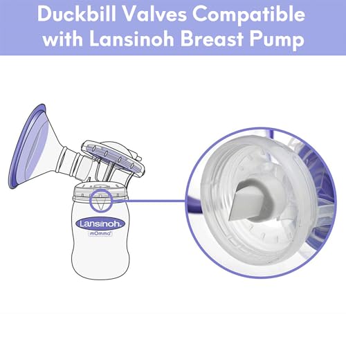 Repuesto 6 válvulas tipo pato compatibles con Lansinoh miniatura 3