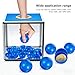 50pcs Hollow Lotto Raffle Ball | Raffle Drawing Balls | Plastic Bingo Balls Only | Lottery Ball | Vending Machine Capsules | Plastic Bingo for Game Party Prizes, Blue