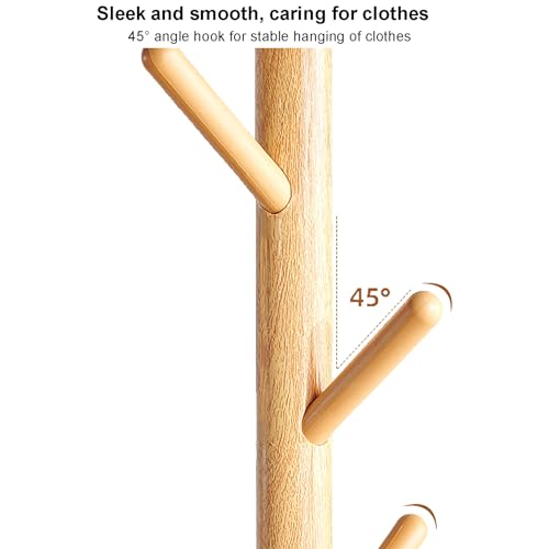 Porte-manteau sur pied compact pour optimiser le couloir