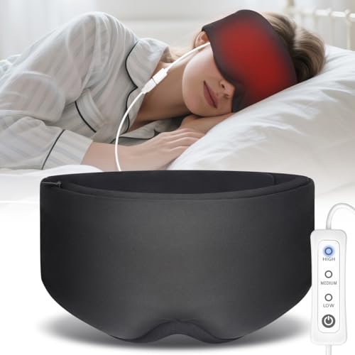 Comfheat Heated Eye Mask, Warm Compress for Dry Eyes, Fatigue, Puffy Eyes, MGD, Blepharitis Relief...