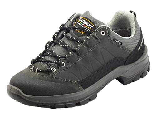 Grisport 14509D5G Grigio Dakar Scarponcini da Trekking per Uomo in Ecopelle e Tessuto Tecnico (Taglia 40)