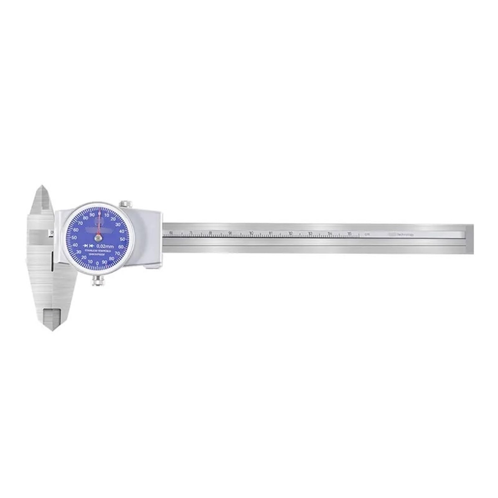 Messschieber 00510060 00510061 00510062 00510063 00510064 Messbereich 0–150/200/300 mm, Teilung 0,01/0,02 mm(0-150mm 0.01mm)