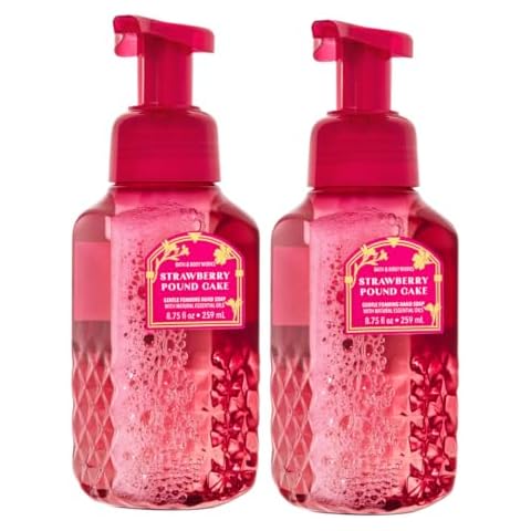 Bath and Body Works Strawberry Pound Cake Gentle Foaming Hand Soap Cover