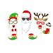Amaoma Fotocall Photocall Accesorio Navidad Photobooth Props Navidad Foto Divertida Antecedentes Bigotes...