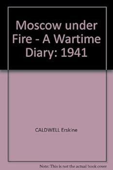 Hardcover Moscow Under Fire. A Wartime Diary: 1941 Book