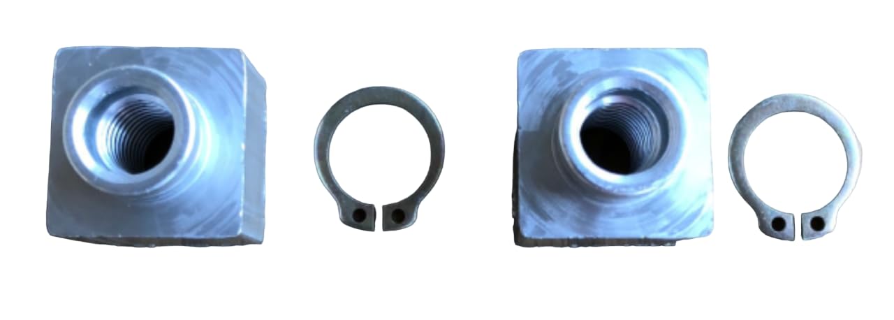 Triton 04414 Trailer Insert Nut with Triton 03400 Snap Ring - 2 Pack