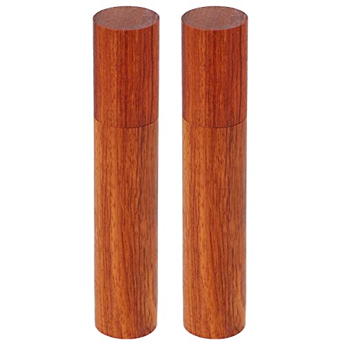 Heallily 2Pcs Wooden Incense Stick Tubes Incense Stick Storage Tubes Container Boxes Incense Canister Holder With Lid For Travel And Home #TOP22