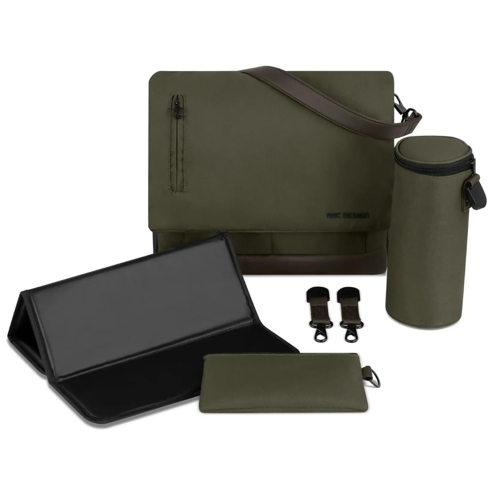 ABC Design Bolso cambiador Urban Multibolsillos - Aguacate, verde