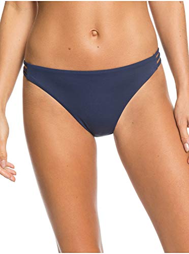 Bas de bikini Roxy Solid Beach Classics Full pour femme en noir classique