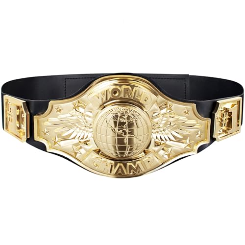 Party Chili Championship Belt for Kids & Adult - Wrestling Boxing Belt Champion Costume Perfect for Parties Role-Play