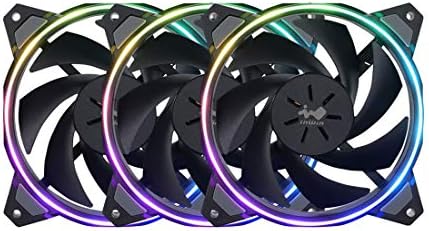 InWin Sirius Loop Addressable RGB Triple Fan Kit 120mm High Performance Cooling Computer Case Fan Cooling