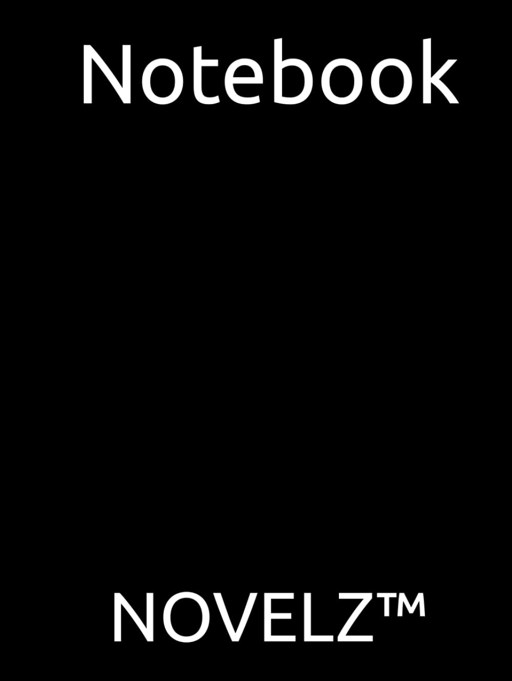 NOVELZ™ Notebook: Writer’s Journal for Novelists — 220 Lined Pages, 8.25×11 in, Hardcover — Eco-Friendly, Premium Quality, Sustainable Print-on-Demand Notebook for Authors & Storytellers      Hardcover – November 13, 2025