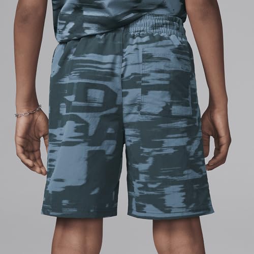 Jordan MJ Flight MVP Big Kids' Printed Woven Shorts (Oxidized Green, 95D231-EI8) Size X-Large3