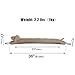 Marwood Under Door Draft Stopper Decorative Wind Stopper 36 inch for Door & Window, Weighted Animal Air Draft Stopper for Bottom of Door with Hanging Loops - Brown Dog