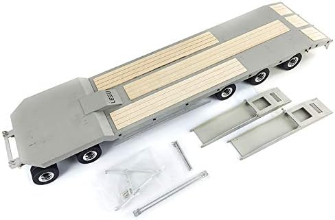 TOUCAN RC HOBBY US in Stock Metal Trailer Plate 887.6 * 190 * 78MM for LESU 1/14 RC Truck Model Car
