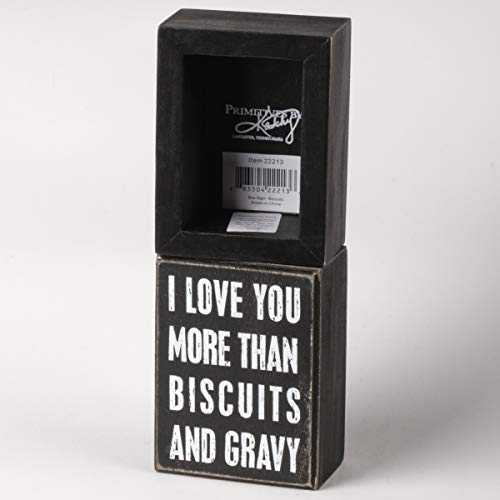 Primitives By Kathy 22213 Classic, Box Sign, Biscuits #TOP1