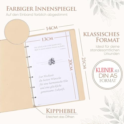 Tronc livre Magrit velours pour ranger vos objets encombrants format A5 - 4