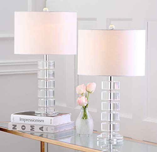 Lámpara de Mesa Cristal SAFAVIEH 25 pulg. Set 2 LED miniatura 3