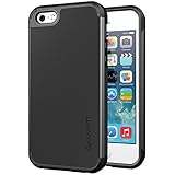 iPhone SE Case, LUVVITT [Ultra Armor] Shock Absorbing Case Best Heavy Duty Dual Layer Tough Cover for Apple iPhone SE Special Edition - Black