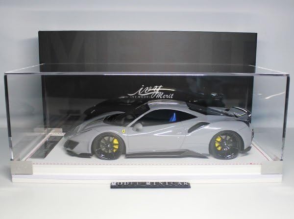 花 △最後1台！Grey！世界限定！IM 1/18 フェラーリ Ferrari 488