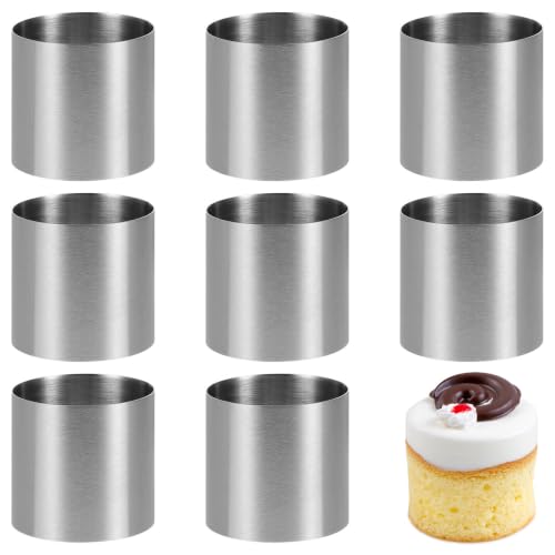 YARNOW Tortenring Hoch Dessertringe Set Kleine