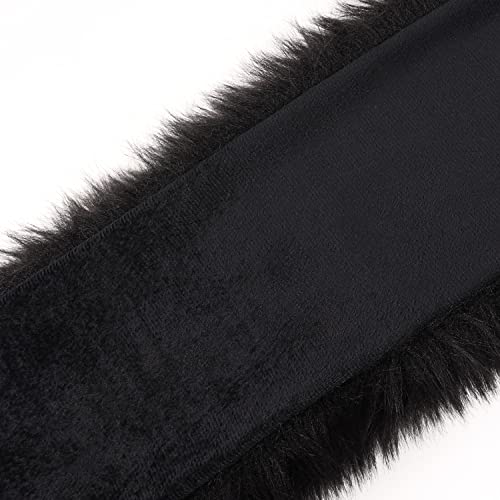 Fluffy Faux Fur Scarf Wrap Shawl Wedding Bridal Bridesmaid 1920s Party Stole Shrug Cover Up for Winter4