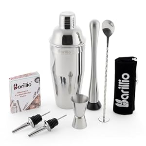 Barillio Elite Cocktail-Shaker-Set 8-teilig