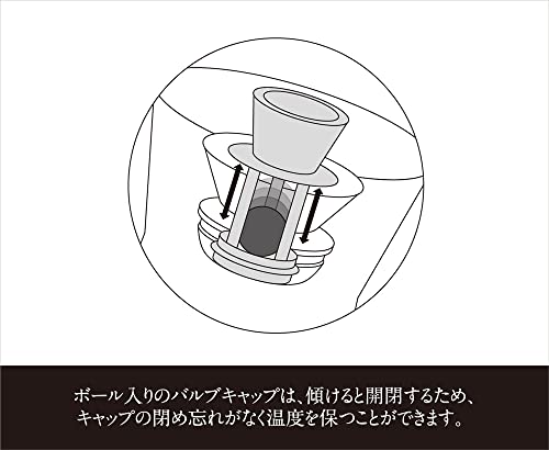 コレス 保温卓上ポット 0.6L ビーフラスク グランデ C530BK