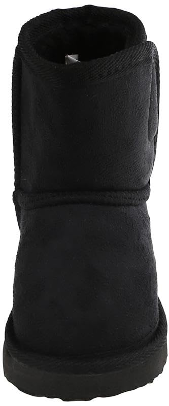 Capelli New York Toddler Girls Faux Suede Lined Solid Fashion Boots Black 52