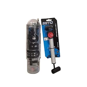 TUBOX4 Crystal pomp van aluminium met manometer BETO