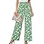 F08-white Flower Green