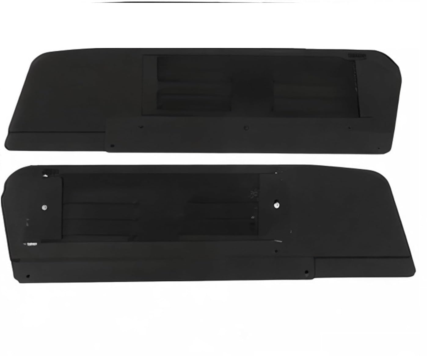 Frontfenster-Lamellen-Lüftungsabdeckung Lüftungsgitter Dekor Kompatibel mit Mercedes Sprinter Van 2007-2026 (Paar)